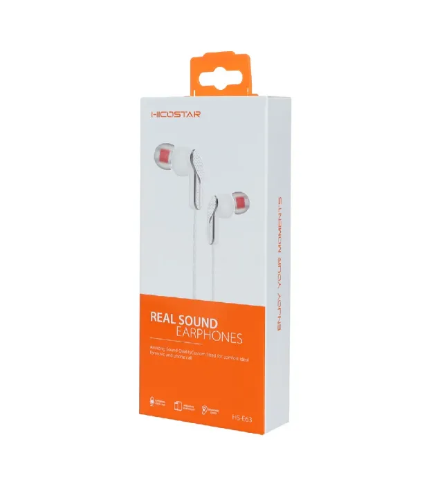 تصویر  هندزفری سیمی هیکو استار مدل HS-E63