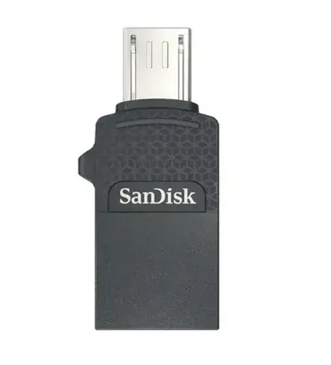 تصویر فلش مموری سن دیسک مدل Dual Drive OTG- SDDD1 USB 2.0 ظرفیت 64 گیگابایت