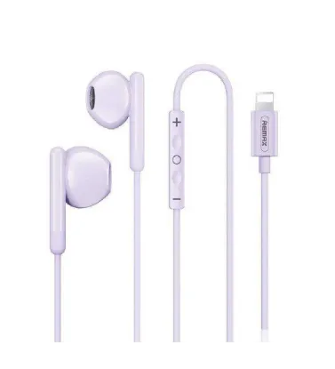 تصویر  هندزفری سیمی لایتنینگ ریمکس مدل RM-522I