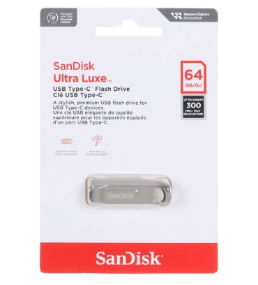 فلش مموری سن دیسک مدل Ultra Luxe USB Type-C USB 3.1 ظرفیت 64 گیگابایت