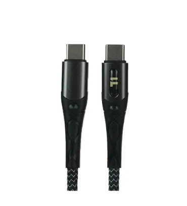 تصویر  کابل شارژ USB-C به USB-C تی وان مدل T1-D039-CC طول 1 متر