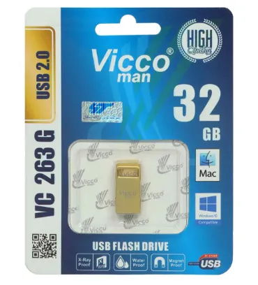 تصویر فلش مموری ویکومن مدل VC263 G USB 2.0 ظرفیت 32 گیگابایت