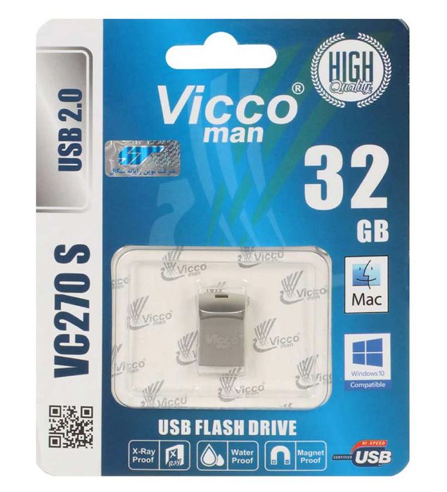 تصویر  فلش مموری ویکومن مدل VC270 S USB 2.0 ظرفیت 32 گیگابایت