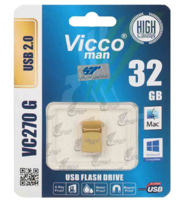 فلش مموری ویکومن مدل VC270 G USB 2.0 ظرفیت 32 گیگابایت