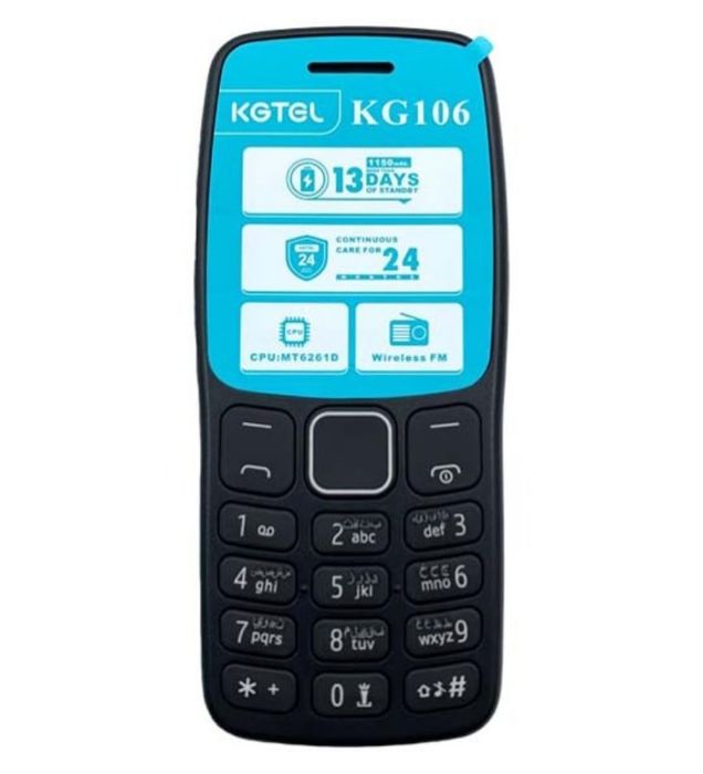 تصویر  گوشی موبایل کاجیتل مدل KG106