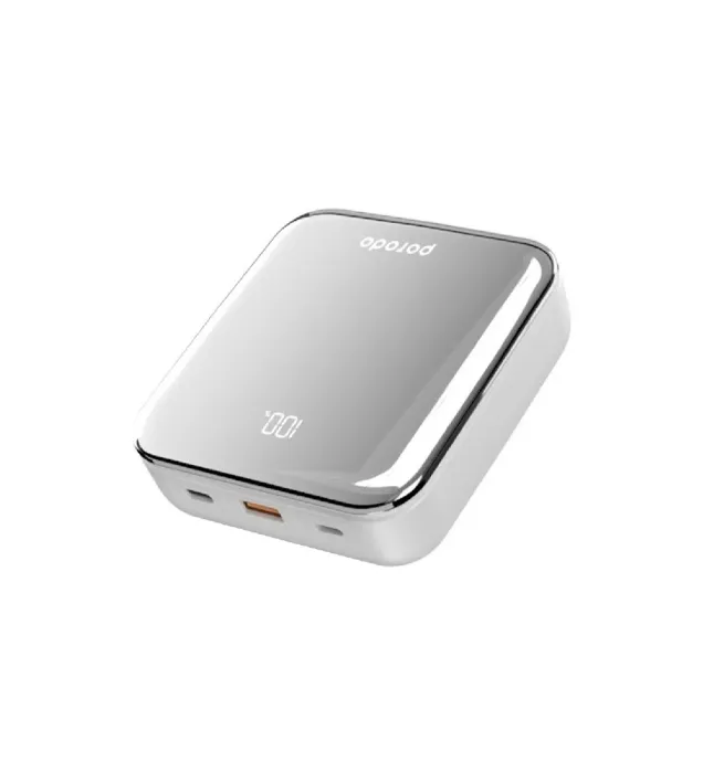 تصویر  پاوربانک پرودو 20W مدل PD-PBFCH032 ظرفیت 20000 میلی آمپر ساعت