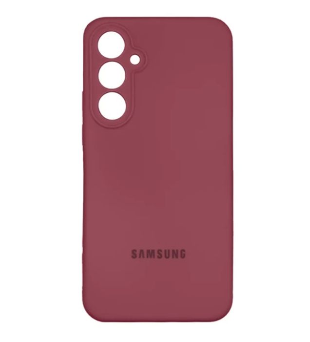 تصویر  کاور گوشی سامسونگ گلکسی A55 مدل سیلیکونی محافظ لنزدار