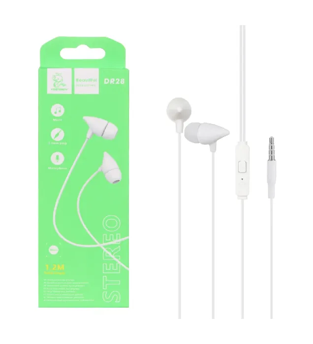 تصویر  هندزفری سیمی دنمن مدل DR28