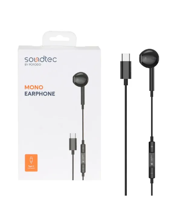تصویر  هندزفری سیمی با پورت Type-C پرودو مدل Soundtec CMNEP