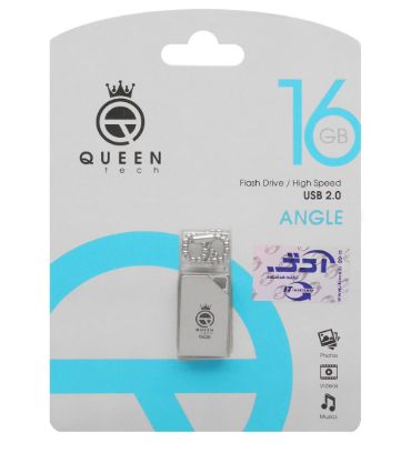 فلش مموری کوئین مدل Angle USB 2.0 ظرفیت 16 گیگابایت