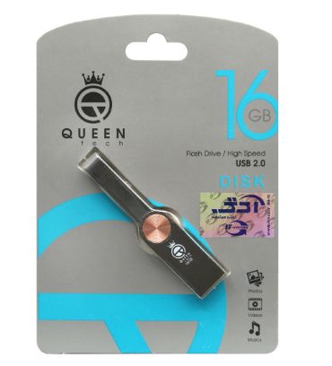 فلش مموری کوئین مدل DISK USB 2.0 ظرفیت 16 گیگابایت