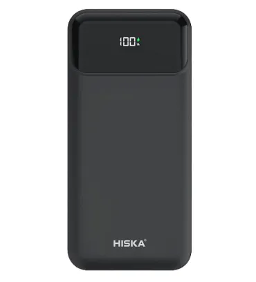 تصویر پاور بانک 22.5W هیسکا مدل HP-218PD ظرفیت 20000 میلی آمپر ساعت
