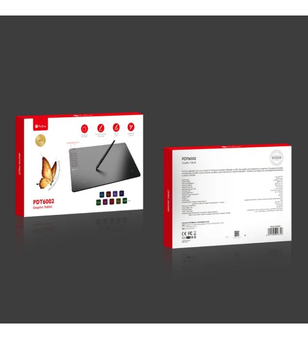 تصویر  تبلت گرافیکی پرووان مدل PDT6002 به همراه قلم نوری تصویر  تبلت گرافیکی پرووان مدل PDT6002 به همراه قلم نوری