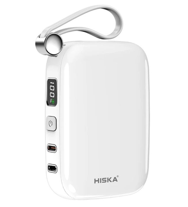 تصویر  پاور بانک 22.5W هیسکا مدل HP-125PD ظرفیت 10000 میلی آمپر ساعت