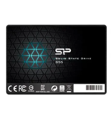 تصویر  هارد SSD سیلیکون پاور مدل Slim S55 Int ظرفیت 480 گیگابایت