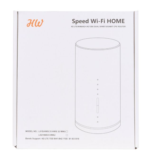 تصویر  مودم Speed Wi-Fi Home 4G/TD-LTE مدل L01S تصویر  مودم Speed Wi-Fi Home 4G/TD-LTE مدل L01S
