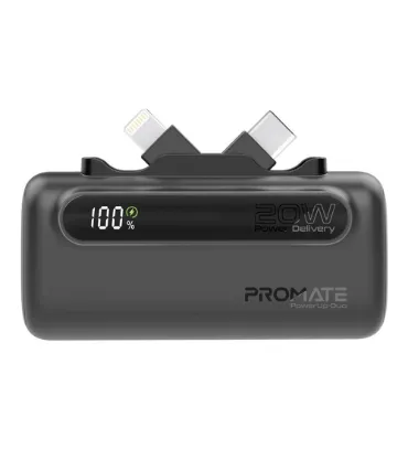 تصویر  پاور بانک 20W پرومیت مدل POWERUP-DUO ظرفیت 5000 میلی آمپر ساعت