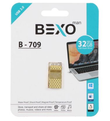 تصویر  فلش مموری بکسو مدل B-709 USB 3.0 ظرفیت 32 گیگابایت