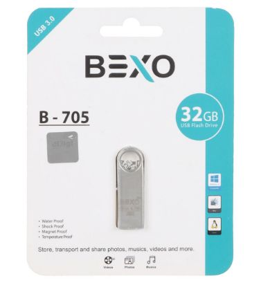 تصویر  فلش مموری بکسو مدل B-705 USB 3.0 ظرفیت 32 گیگابایت