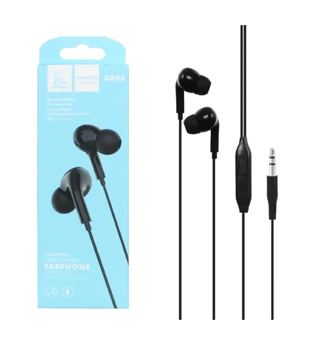 تصویر  هندزفری سیمی دنمن مدل DR06