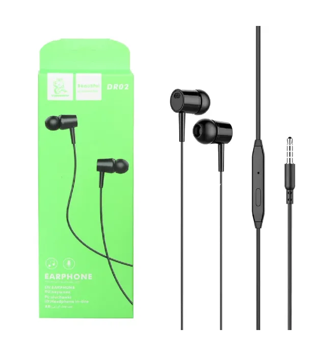 تصویر  هندزفری سیمی دنمن مدل DR02