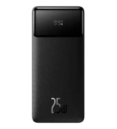 تصویر  پاور بانک باسئوس 25W مدل Bipow Pro Digital Display PPBD25K ظرفیت 20000 میلی آمپر ساعت