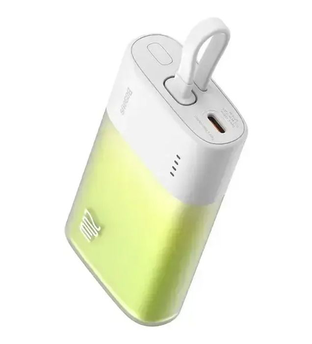 تصویر  پاوربانک 20W باسئوس مدل Popsicle USB-C ظرفیت 5200 میلی آمپر ساعت