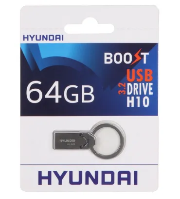 تصویر فلش مموری هیوندای مدل Boost H10 USB 3.2 ظرفیت 64 گیگابایت