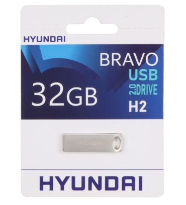 فلش مموری هیوندای مدل Bravo H2 USB 2.0 ظرفیت 32 گیگابایت