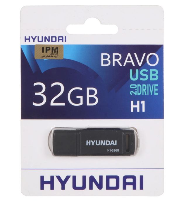 تصویر  فلش مموری هیوندای مدل Bravo H1 USB 2.0 ظرفیت 32 گیگابایت