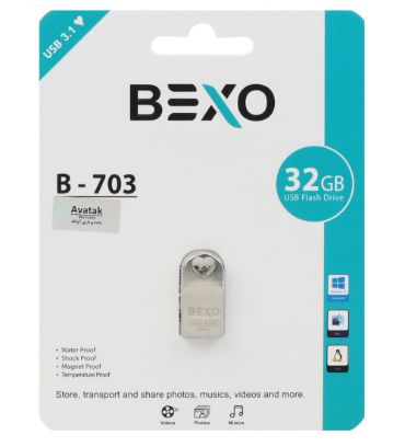 فلش مموری بکسو مدل B-703 USB 3.1 ظرفیت 32 گیگابایت