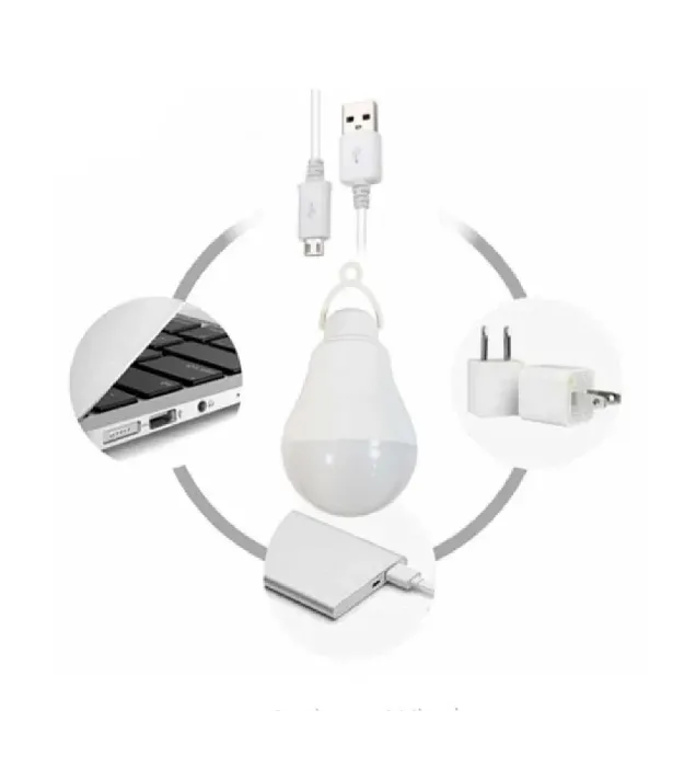 تصویر  لامپ ال ای دی 5 وات USB مدل A-001