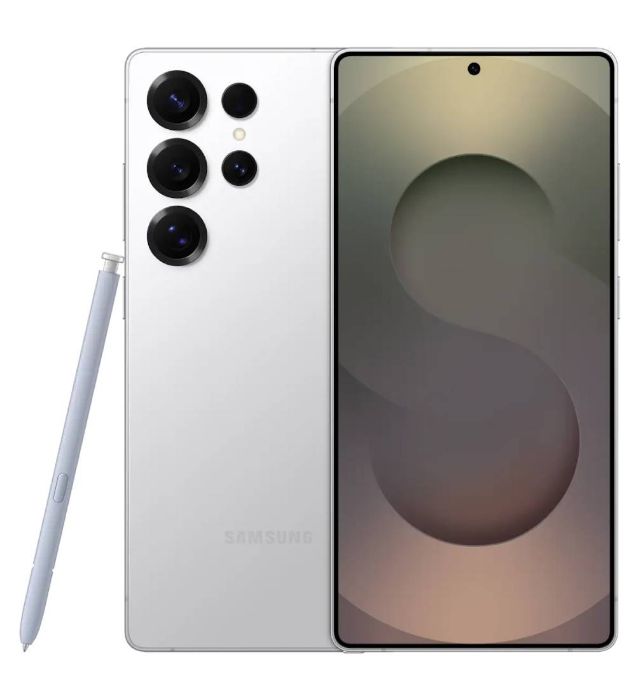 گوشی اس 25 اولترا سفید نقره ای تیتانیوم