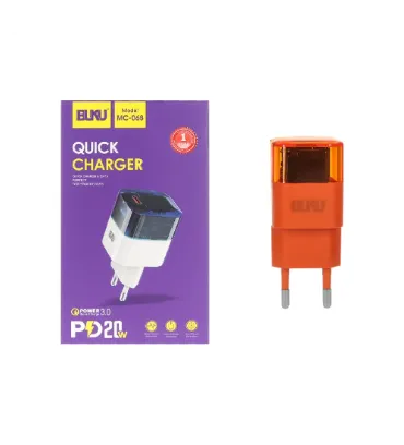 تصویر  شارژر دیواری بوکو 20 وات مدل MC-068