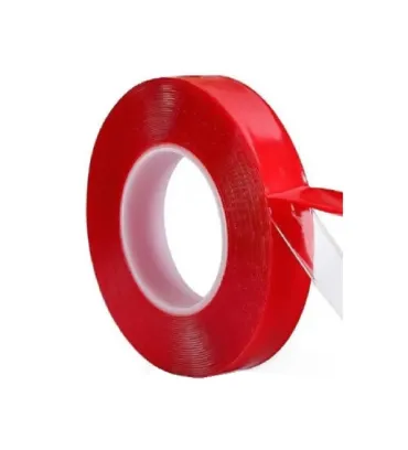 تصویر  چسب دوطرفه بی رنگ ژله ای مدل REG10 عرض 2 سانتی متر