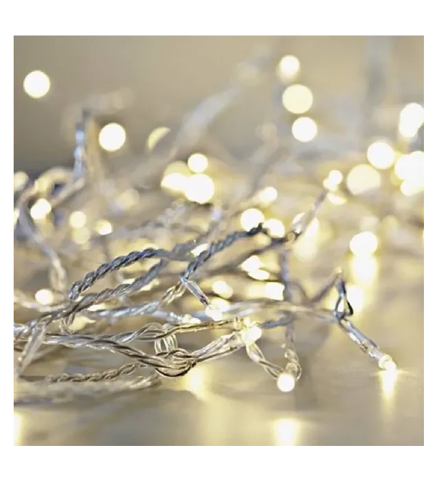 تصویر  ریسه ال ای دی مدل تم تولد 10 متری