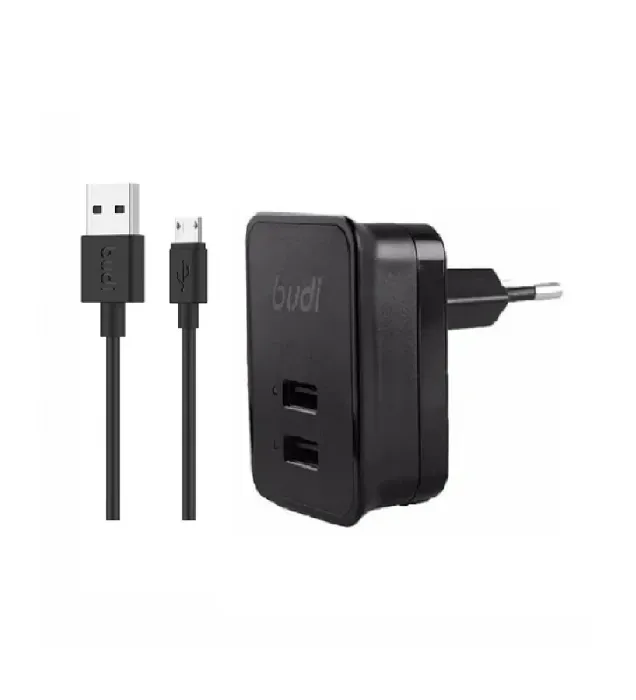 تصویر  شارژر دیواری بودی 10 وات مدل M8J053E به همراه کابل USB به Micro USB