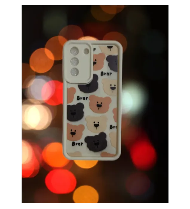 تصویر  قاب گوشی سامسونگ گلکسی S21 FE مدل خرسی