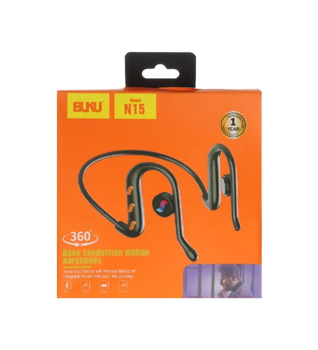 تصویر  هندزفری گردنی بی سیم بوکو مدل N15