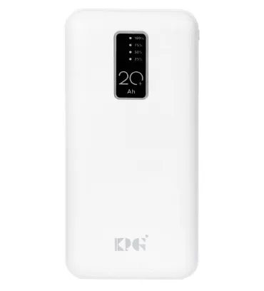 تصویر  پاوربانک 10W کی پی جی مدل KP-27 ظرفیت 20000 میلی آمپر ساعت