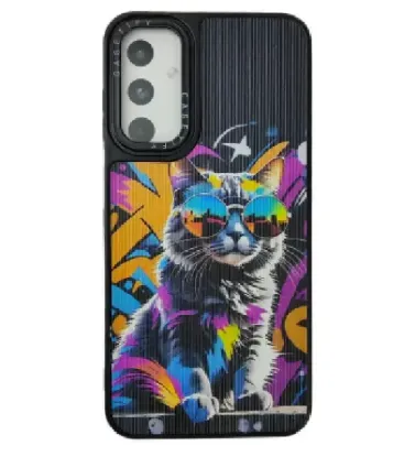 تصویر  قاب گوشی سامسونگ گلکسی A15 مدل گربه طرح 2