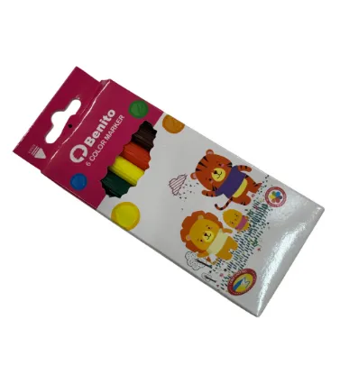 تصویر  ماژیک 6 تایی بنیتو