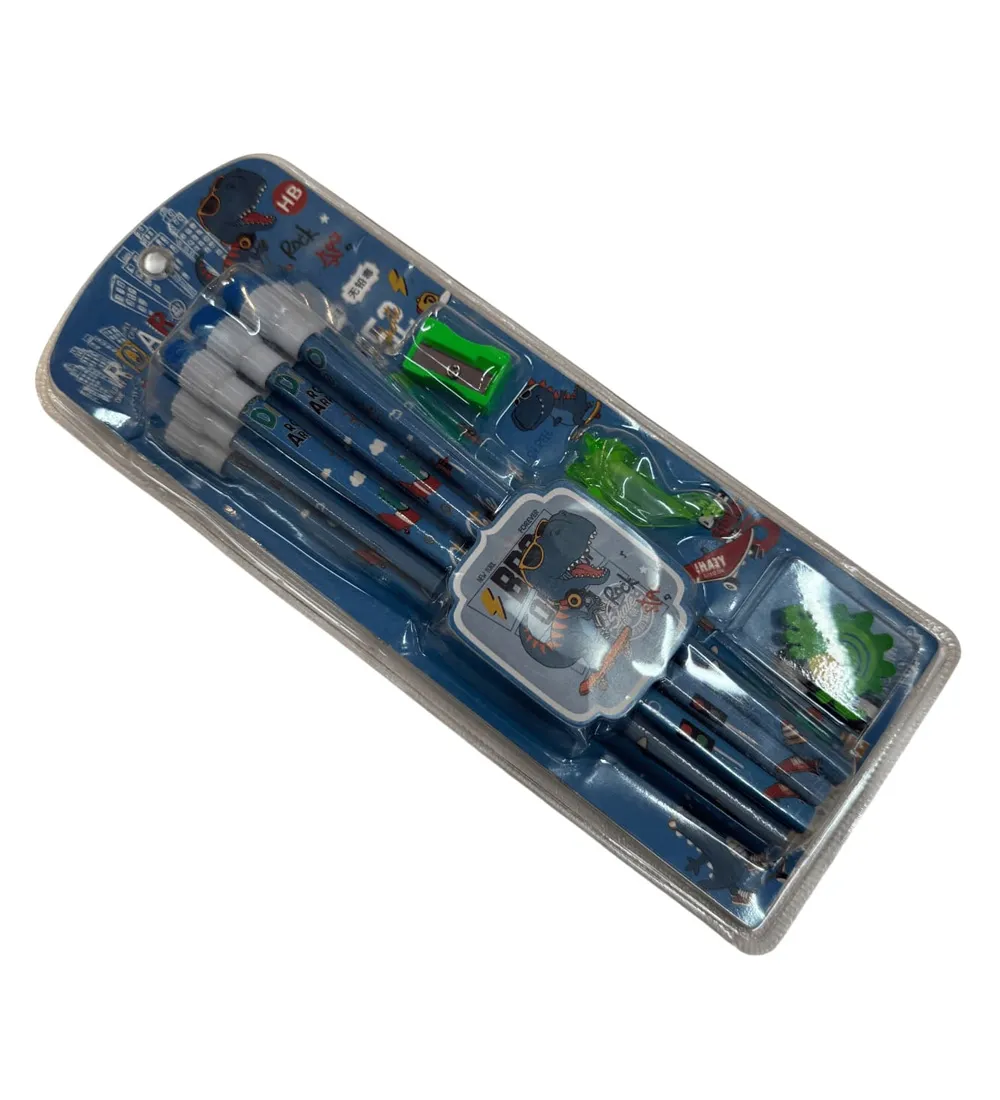 تصویر  ست تحریر دایناسوری