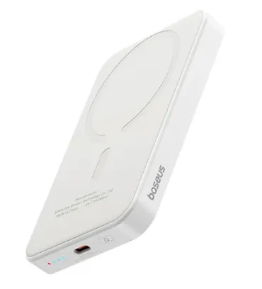 تصویر پاوربانک 20W باسئوس مدل Magnetic Mini Wireless ظرفیت 5000 میلی آمپر ساعت