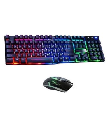 تصویر  کیبورد و ماوس گیمینگ یوسیتک مدل CO 3080G