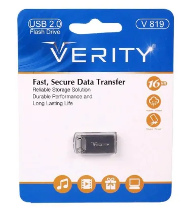 تصویر  فلش مموری وریتی مدل V819 ظرفیت 16 گیگابایت