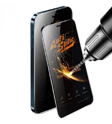 تصویر  محافظ تمام صفحه (گلس) آنتی استاتیک سامسونگ Galaxy A51