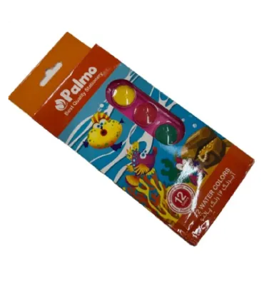 تصویر  آبرنگ 12 رنگ پالمو