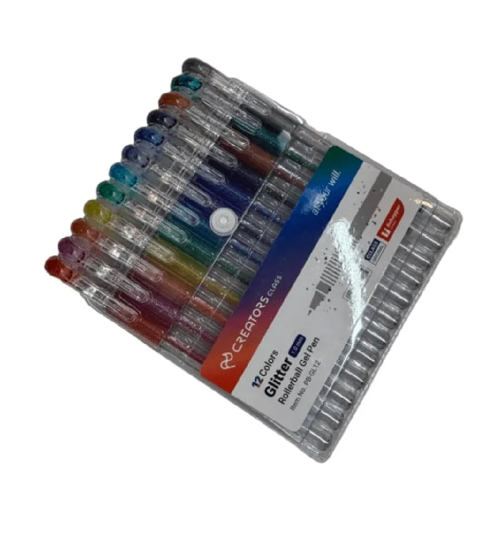 تصویر  خودکار اکلیلی عطری 12 رنگ سی کلاس