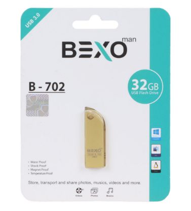تصویر  فلش مموری بکسو مدل B-702 USB 3.0 ظرفیت 32 گیگابایت